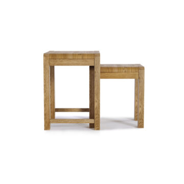 Kalmar Oak Nest of 2 Tables