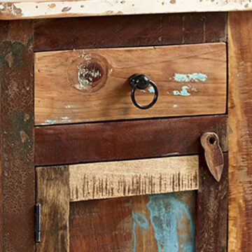 Longsands 1 Drawer 1 Door Bedside Table