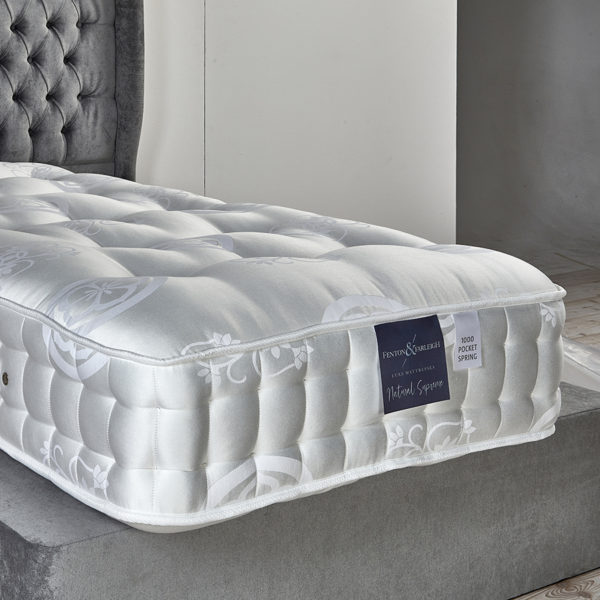 Fenton & Farleigh 3ft Single Mattress Natural Supreme 1000