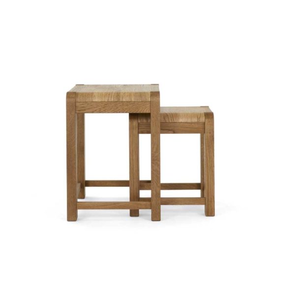 Kalmar Oak Nest of 2 Tables