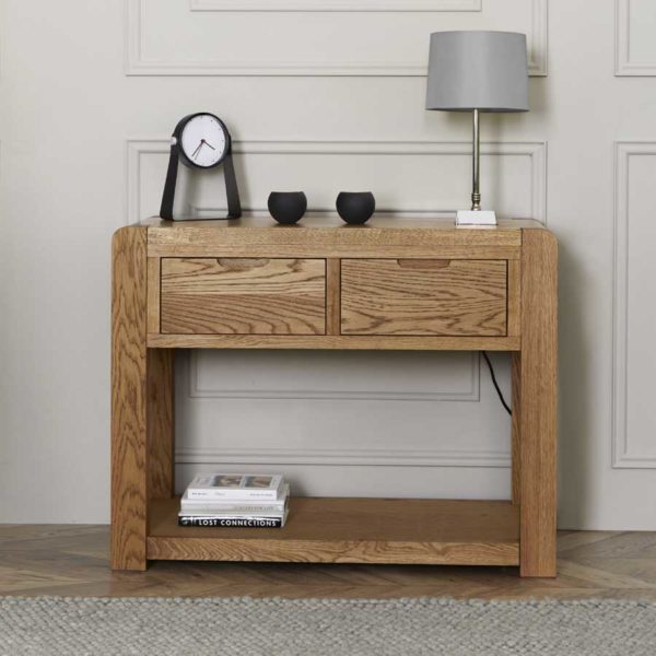 Kalmar Oak Console Table