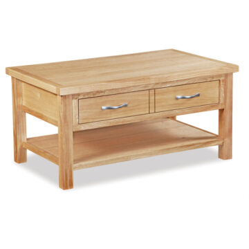 Brancepeth Oak Coffee Table | Lacquered Finish