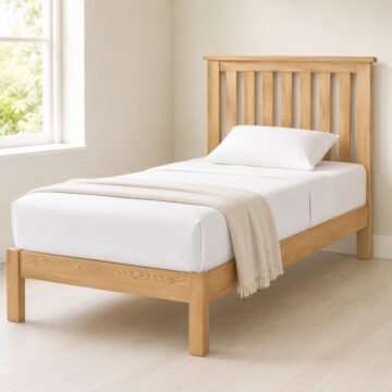 Belmont Oak Low Single Bed