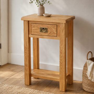 Belmont Oak Telephone Table | Clearance