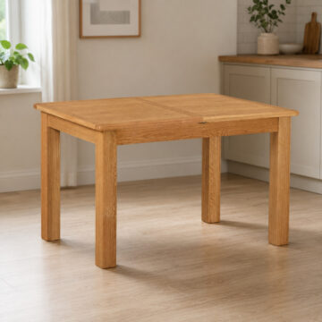 Belmont Oak Compact Extending Dining Table | 120 - 165cm
