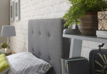 Helsinki Grey 3′ Single Bedstead