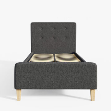 Helsinki Grey 3′ Single Bedstead
