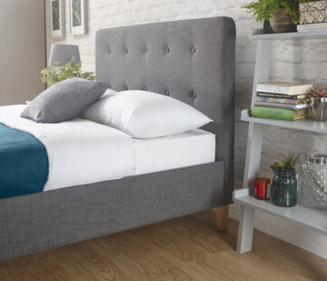Helsinki Grey 5′ King Size Bedstead