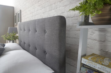 Helsinki Grey 5′ King Size Bedstead