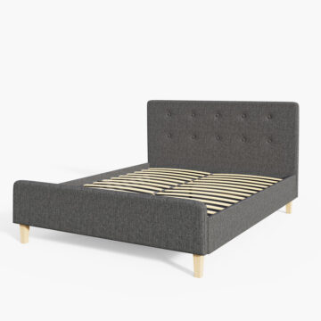 Helsinki Grey 5′ King Size Bedstead