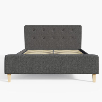 Helsinki Grey 5′ King Size Bedstead