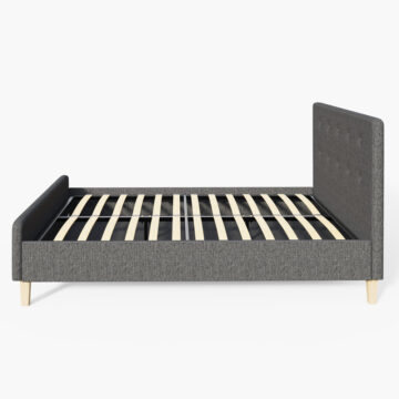 Helsinki Grey 5′ King Size Bedstead