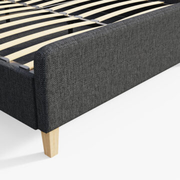 Helsinki Grey 5′ King Size Bedstead