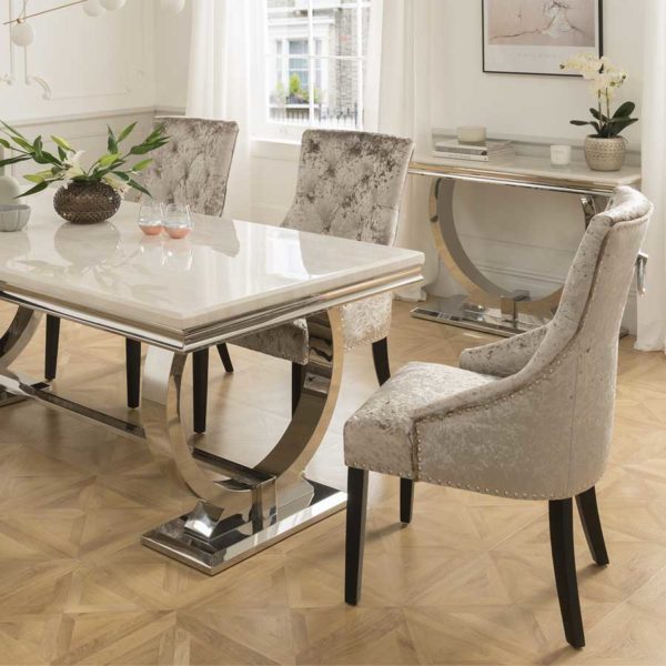 Kefalonia Console Table | Cream | Part Assembled