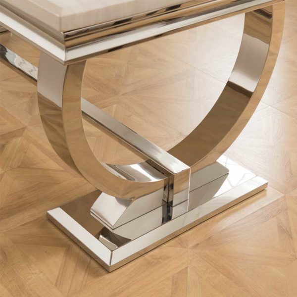 Kefalonia 2m Dining Table | Cream | Part Assembled