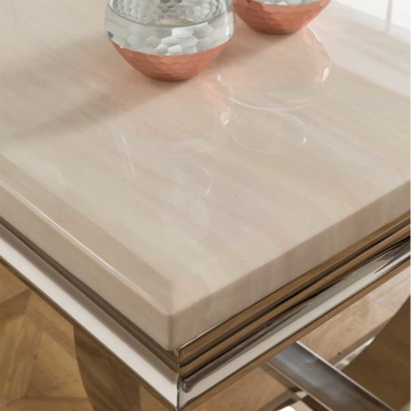 Kefalonia Coffee Table | Cream | Part Assembled