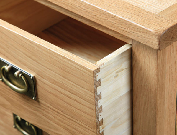 Belmont Oak 3 Over 4 Chest of Drawers