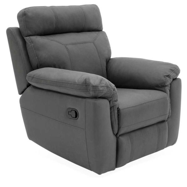Lancaster Armchair Recliner | Grey | Part Assembled