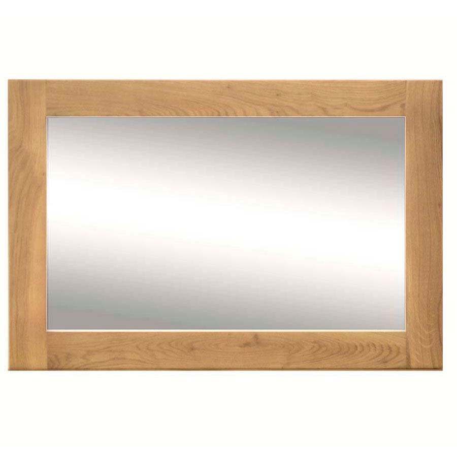 Truro Oak Mirror Fully Assembled Oak World