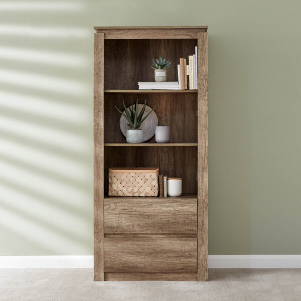 Valley Oak Bookcase | Self Assembly