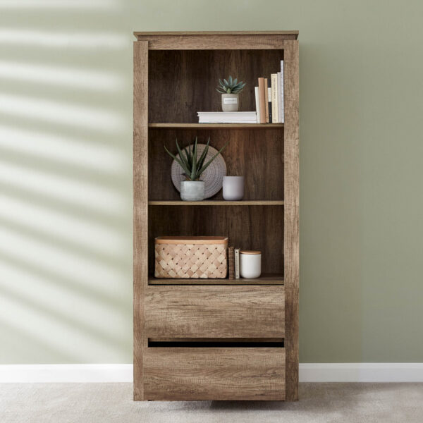 Valley Oak Bookcase | Self Assembly