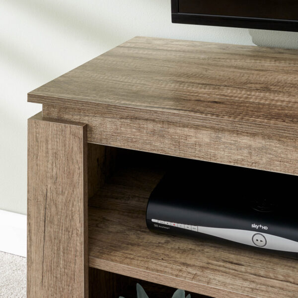 Valley Oak Compact TV Unit | Self Assembly