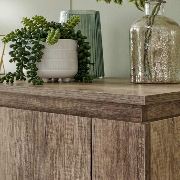 Valley Oak Sideboard 2 Door 3 Drawer | Self Assembly
