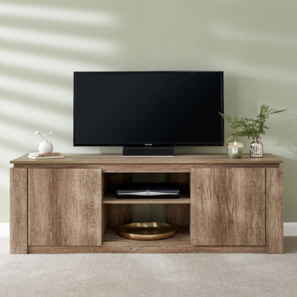 Valley Oak TV Unit | Self Assembly