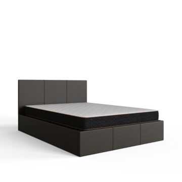 Marikina Grey 4′ End Lift Small Double Ottoman Bed
