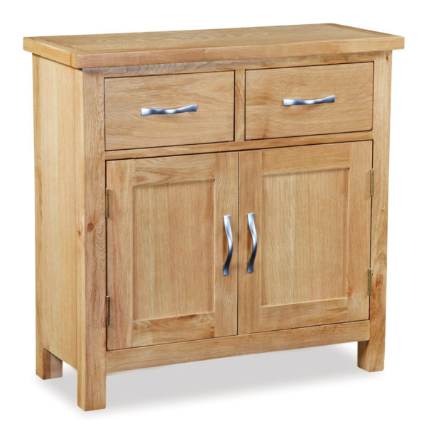 Brancepeth Oak Mini Sideboard | Lacquered Finish | Clearance