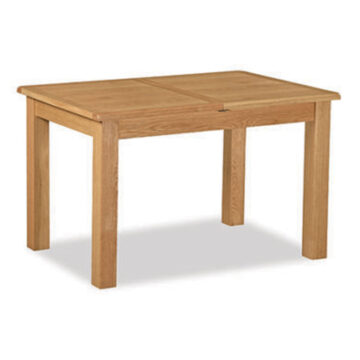 Belmont Oak Compact Extending Dining Table | 120 - 165cm