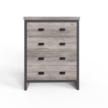 Fenway Grey 3 Piece Bedroom Set