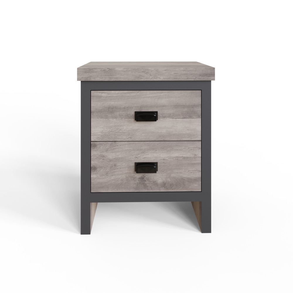 Fenway Grey 3 Piece Bedroom Set