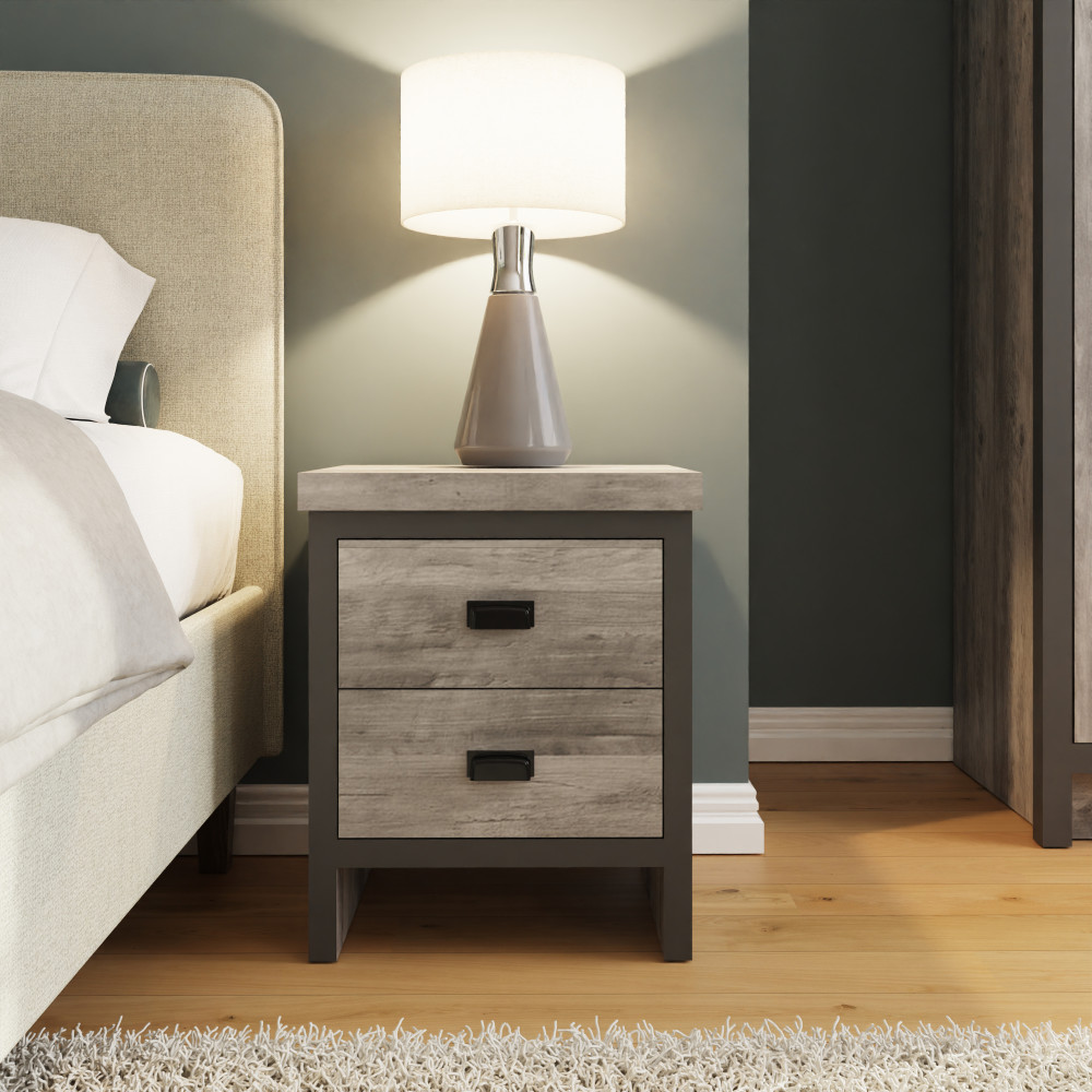 Fenway Grey 4 Piece Bedroom Set