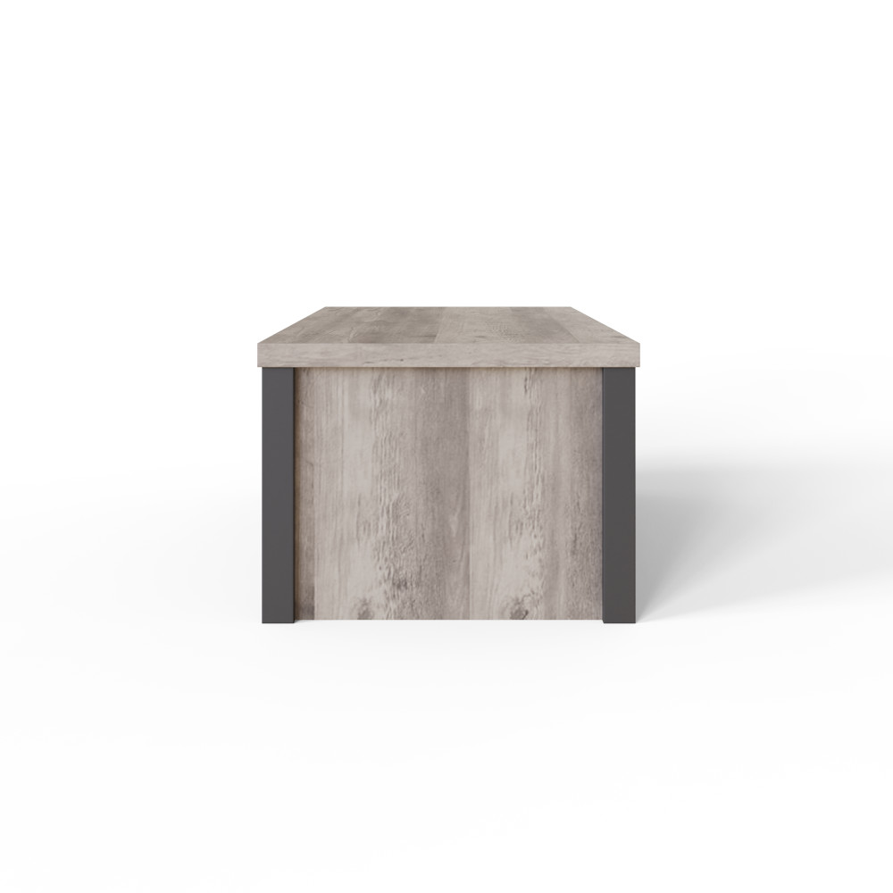Fenway Grey 2 Drawer Coffee Table
