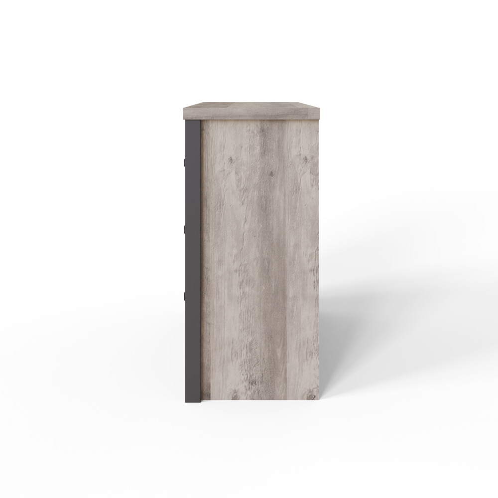 Fenway Grey 1 Door Sideboard with Drawers