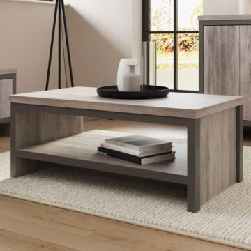 Fenway Grey Simple Coffee Table