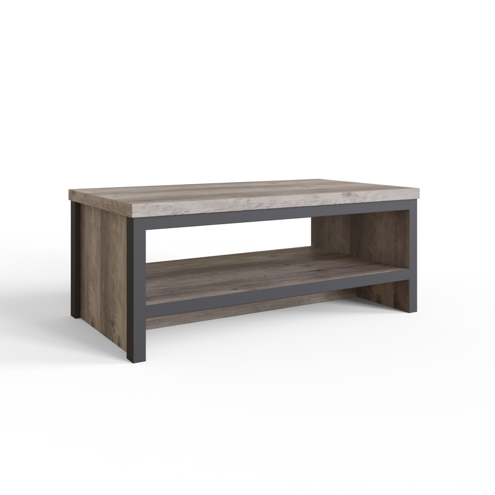 Fenway Grey Simple Coffee Table