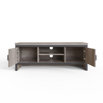 Fenway Grey 2 Door TV Unit 113cm