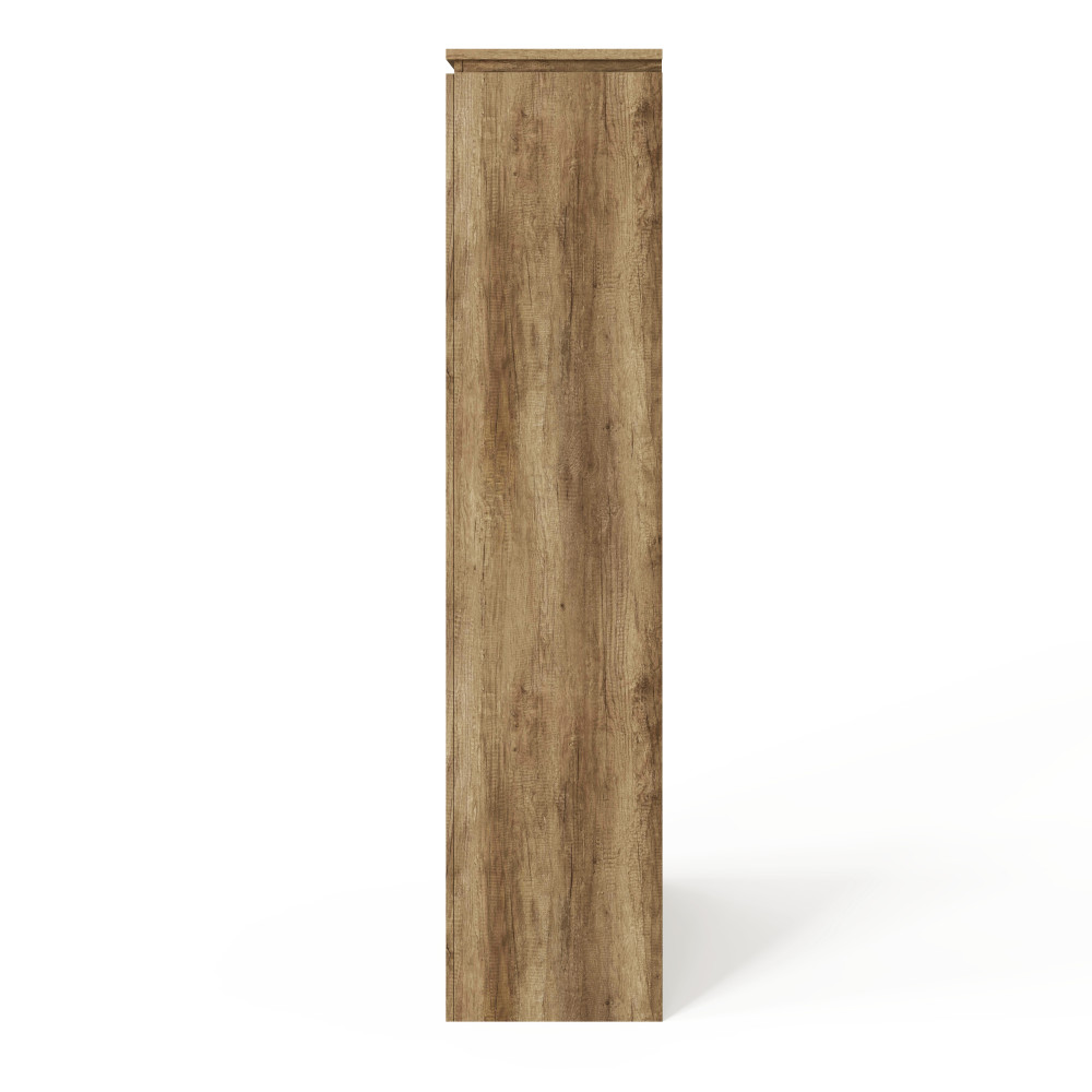Valley 2 Drawer Bookcase | Oak Finish