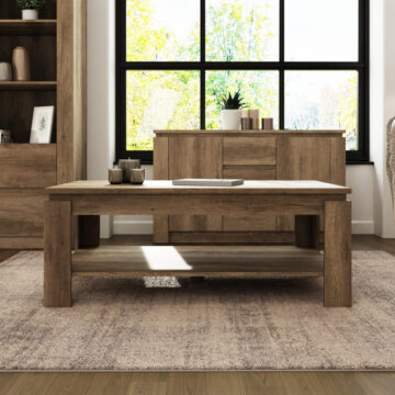 Valley Coffee Table | Oak Finish