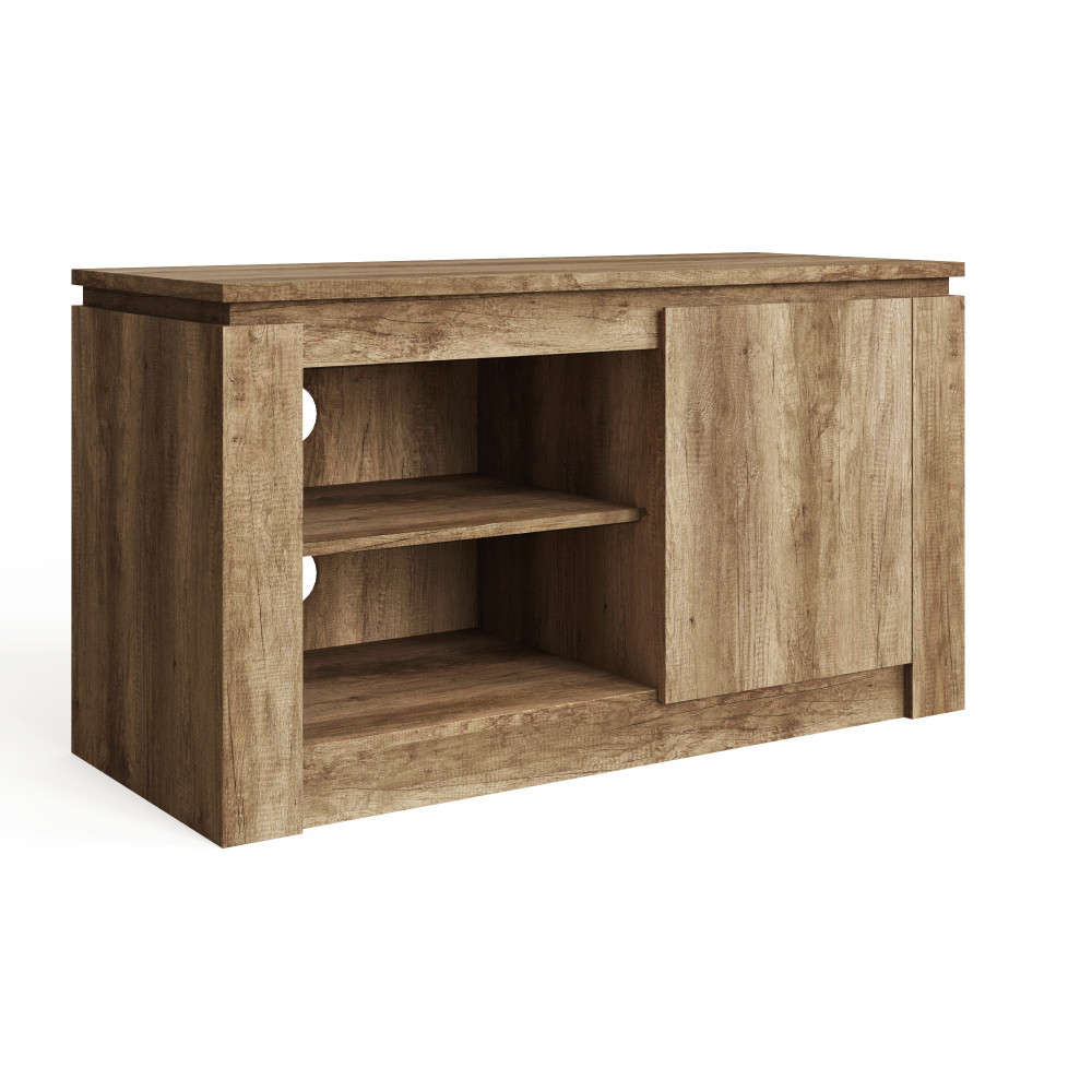 Valley Oak 1 Door Compact TV Unit 108cm