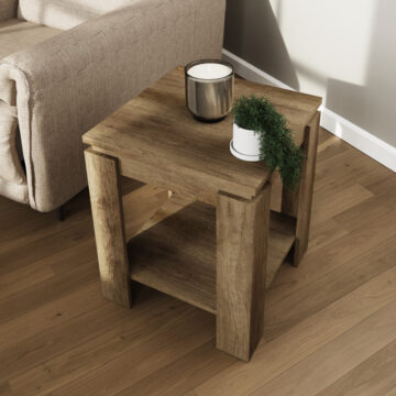Valley Oak Lamp Table | Clearance