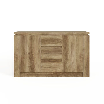 Valley Oak Sideboard 2 Door 3 Drawer | Clearance