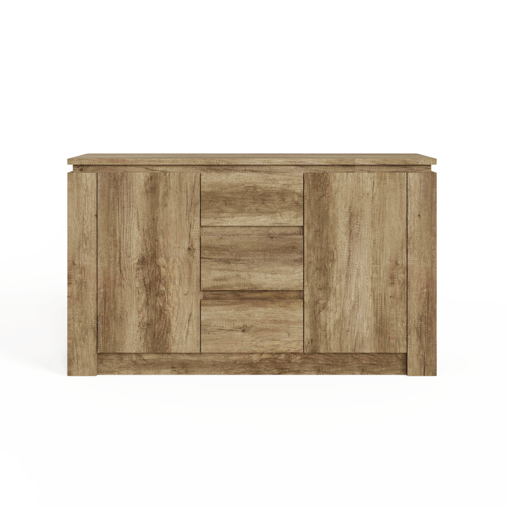 Valley Oak Sideboard 2 Door 3 Drawer | Clearance