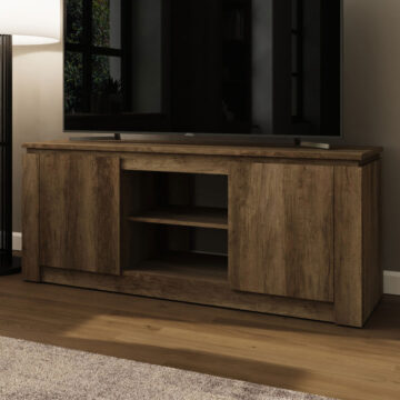 Valley Oak 2 Door TV Unit 147cm
