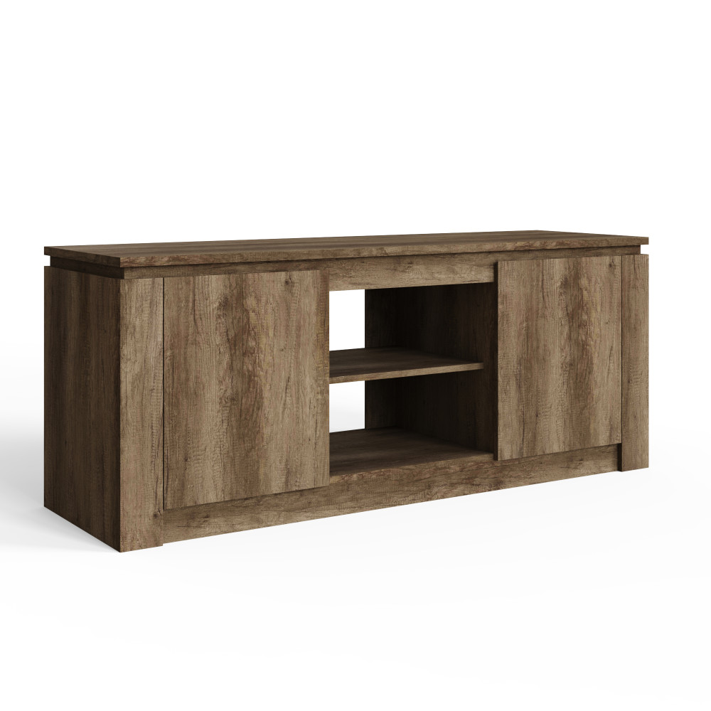 Valley Oak 2 Door TV Unit 147cm