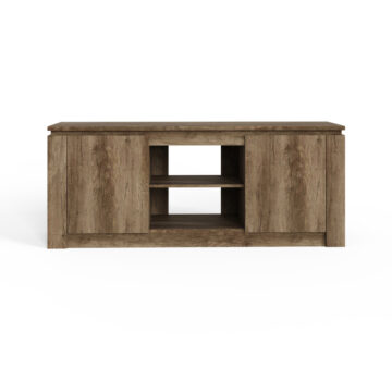 Valley Oak 2 Door TV Unit 147cm