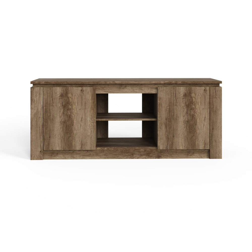 Valley Oak 2 Door TV Unit 147cm