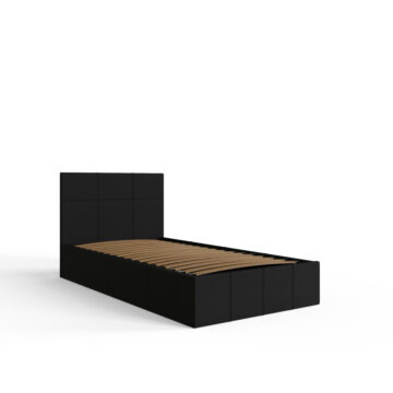 Marikina Black 3′ End Lift Ottoman Single Bed